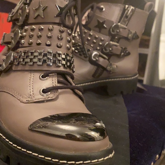 Ivy Kirzhner Combat Boots - Picture 4 of 9